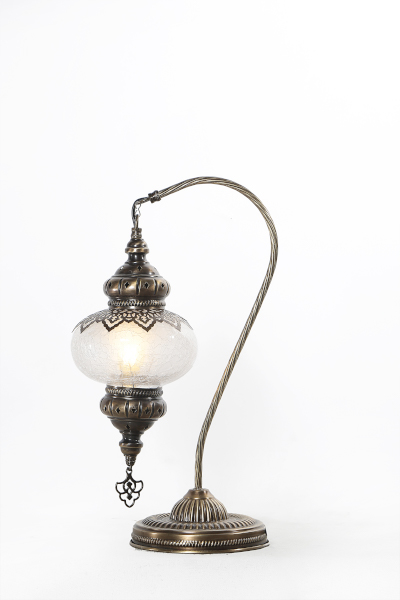 No.3 Size Ottoman Design Swan Neck Table Lamp